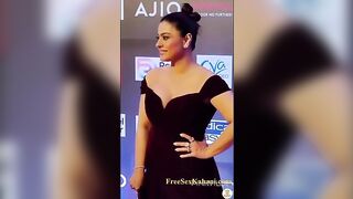 काजोल देवगन कपड़े बदलती हुई