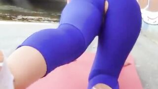 कसरत करते हुए सेक्स का मजा