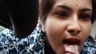 बड़ी बड़ी चूचियों वाली इंडियन भाभी कार में चुदी