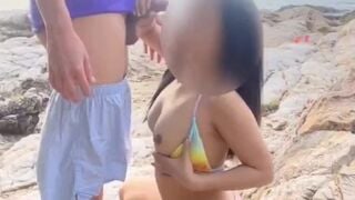 सकिंग ऑन बीच कम इन माउथ हिडन लस्ट न्यू वीडियो