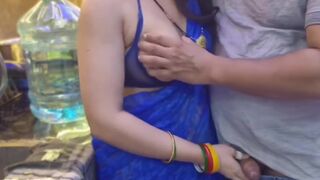 रसोई में पति पत्नी की मस्ती भरी चुदाई