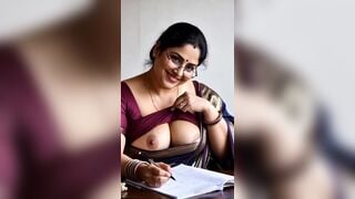 AI Generated इंडियन न्यूड लेडी